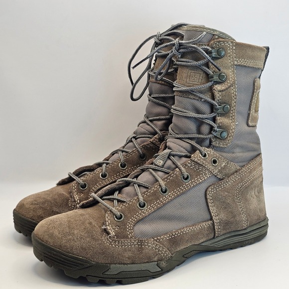 5.11 Tactical Other - 5.11 Tactical Recon Flyweight Side Zip Boots Sage Green 12318 Mens 7 US